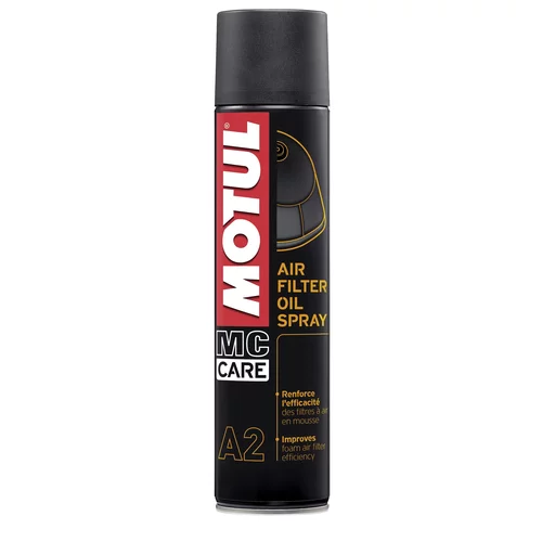 Čistiaci sprej na vzduchový filter moto A2 Air Filter Spray 400ml /MOTUL/ - obr. 1