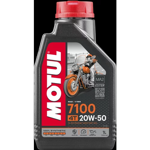 Motrorový olej Motul 7100 4T 20W-50 1L