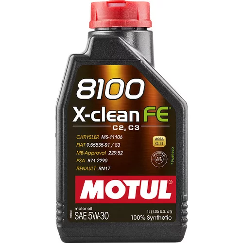 Motorový olej MOTUL X-Clean FE 5W-30 1L