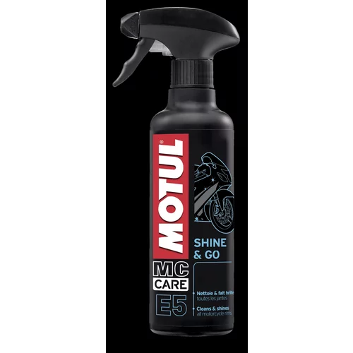 Údržba karosérie motorky MOTUL E5 SHINE 400ML