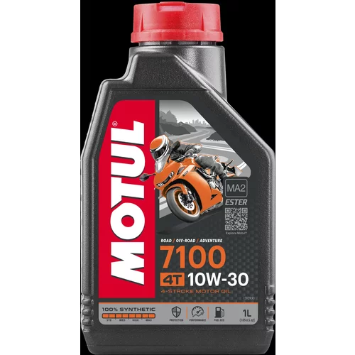 Motorový olej 7100 4T 10W-30 Synthetic 1L /MOTUL/ - obr. 1