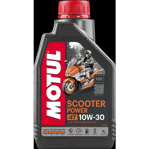 Motorový olej MOTUL Scooter Power 4T 10W-30 MB 1L