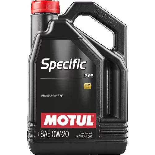Motorový olej MOTUL SPECIFIC 17 DE 0W-20 5L