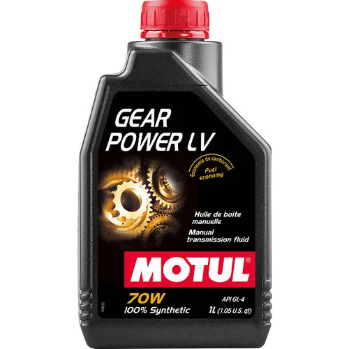 Prevodový olej MOTUL GEAR POWER LV 70W 1L