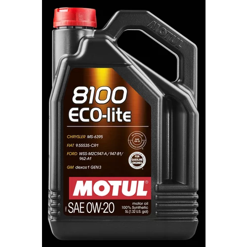 Motorový olej 8100 ECO-lite 0W-20 5L /MOTUL/ - obr. 1