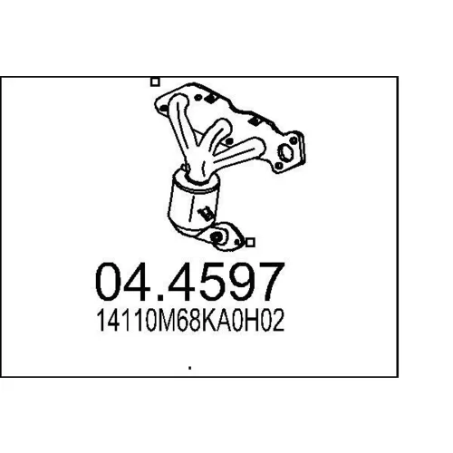 Katalyzátor 04.4597 /MTS/