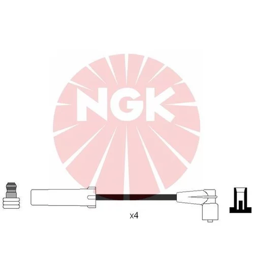 Sada zapaľovacích káblov 4054 /NGK/ - obr. 1