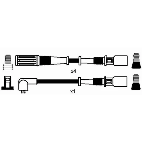 Sada zapaľovacích káblov 8523 /NGK/ - obr. 1