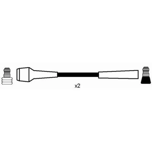 Sada zapaľovacích káblov 0583 /NGK/ - obr. 1