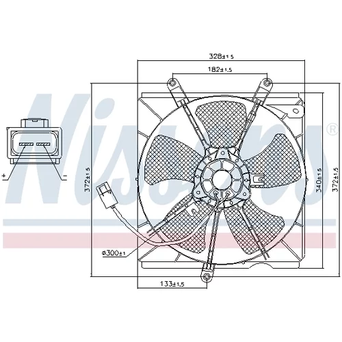 Ventilátor chladenia motora 85012 /NISSENS/ - obr. 5