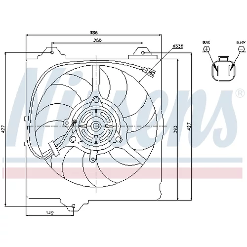 Ventilátor chladenia motora 85242 /NISSENS/ - obr. 5