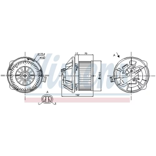 Vnútorný ventilátor 87065 /NISSENS/ - obr. 5