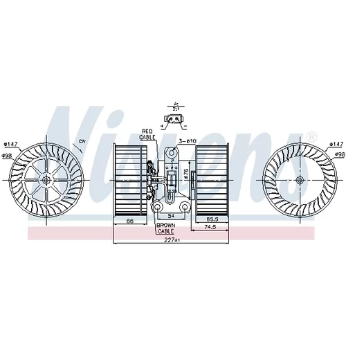 Vnútorný ventilátor 87114 /NISSENS/ - obr. 5
