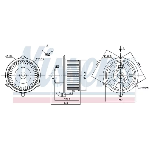 Vnútorný ventilátor 87158 /NISSENS/ - obr. 5