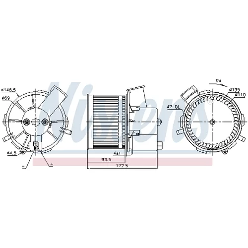 Vnútorný ventilátor 87405 /NISSENS/ - obr. 4