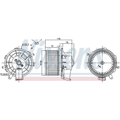 Vnútorný ventilátor 87675 /NISSENS/ - obr. 5