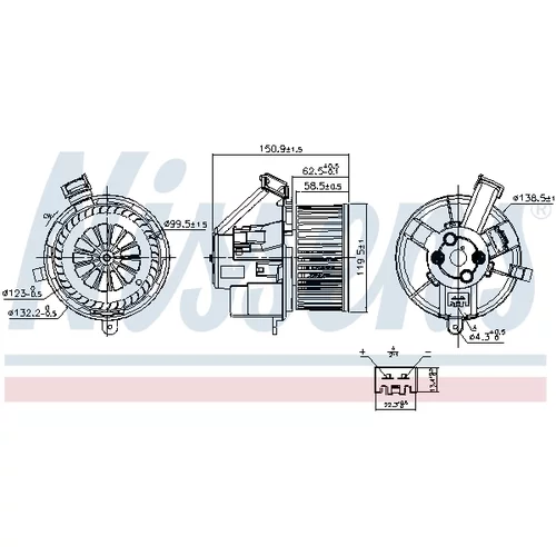 Vnútorný ventilátor 87691 /NISSENS/ - obr. 4