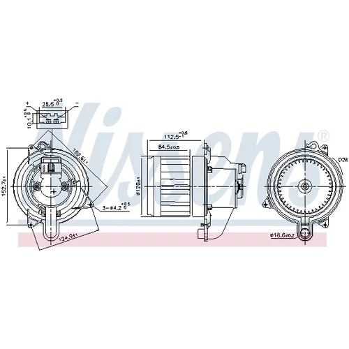 Vnútorný ventilátor 87709 /NISSENS/ - obr. 5