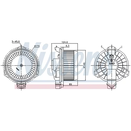 Vnútorný ventilátor 87724 /NISSENS/ - obr. 5