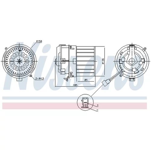 Vnútorný ventilátor 87791 /NISSENS/ - obr. 5