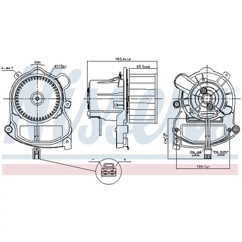 Vnútorný ventilátor 87801 /NISSENS/ - obr. 5