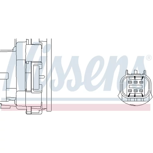 Hrdlo škrtiacej klapky 955152 /NISSENS/ - obr. 5