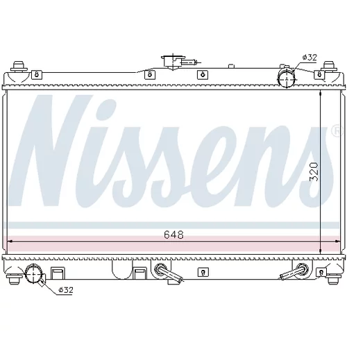 Chladič motora 62467 /NISSENS/ - obr. 6
