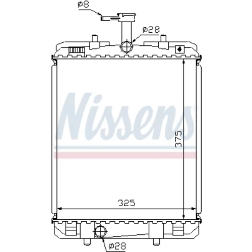 Chladič motora 64685 /NISSENS/ - obr. 4