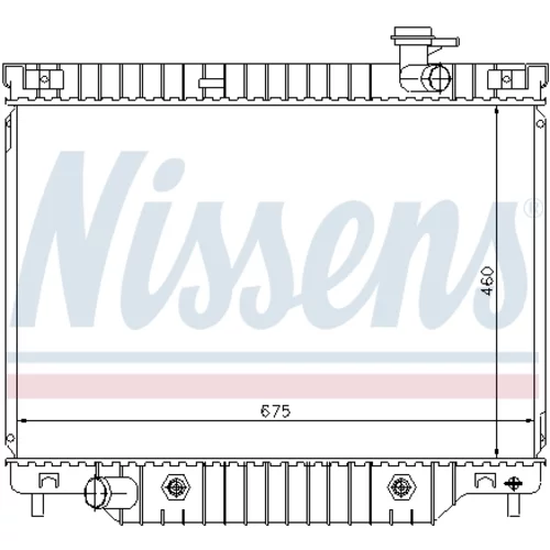 Chladič motora 69211 /NISSENS/ - obr. 5