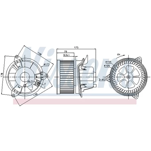 Vnútorný ventilátor 87122 /NISSENS/ - obr. 5