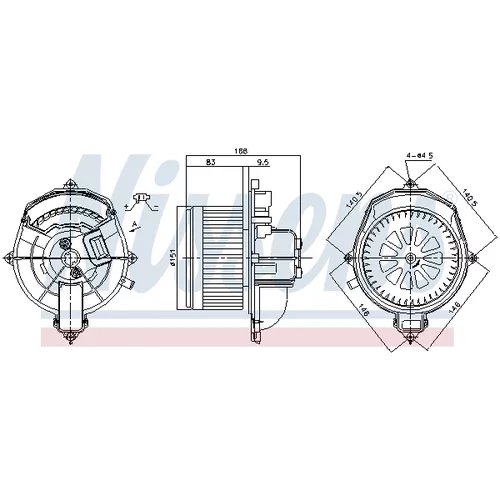 Vnútorný ventilátor 87288 /NISSENS/ - obr. 5
