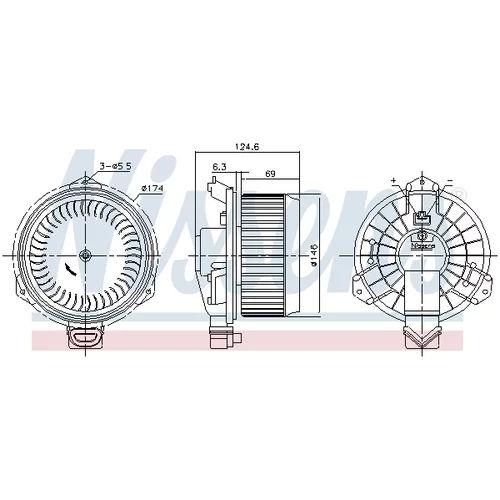 Vnútorný ventilátor 87727 /NISSENS/ - obr. 5