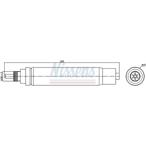 Vysúšač klimatizácie 95333 /NISSENS/ - obr. 4