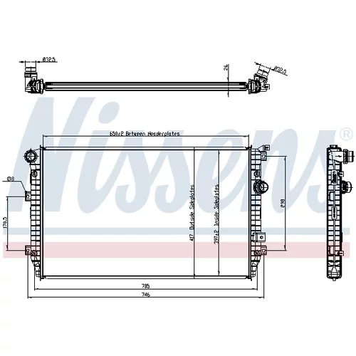 Chladič motora 65335 /NISSENS/ - obr. 4