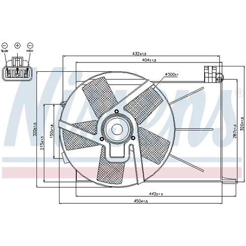 Ventilátor chladenia motora 85193 /NISSENS/ - obr. 5