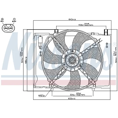 Ventilátor chladenia motora 85290 /NISSENS/ - obr. 5