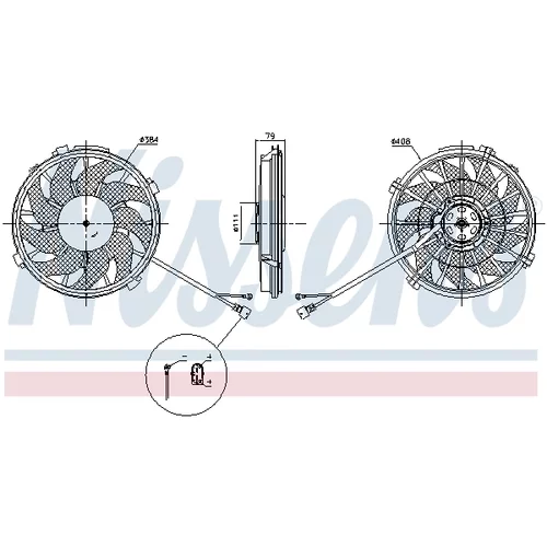 Ventilátor chladenia motora 85753 /NISSENS/ - obr. 5