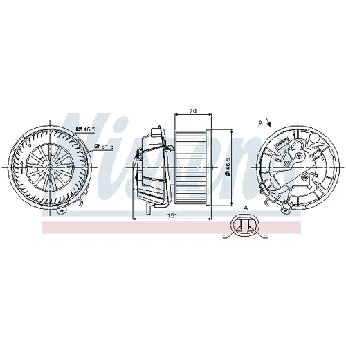 Vnútorný ventilátor 87127 /NISSENS/ - obr. 5