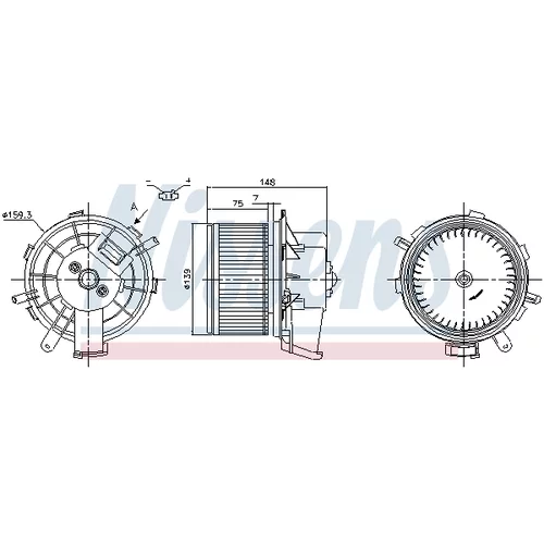Vnútorný ventilátor 87290 /NISSENS/ - obr. 5
