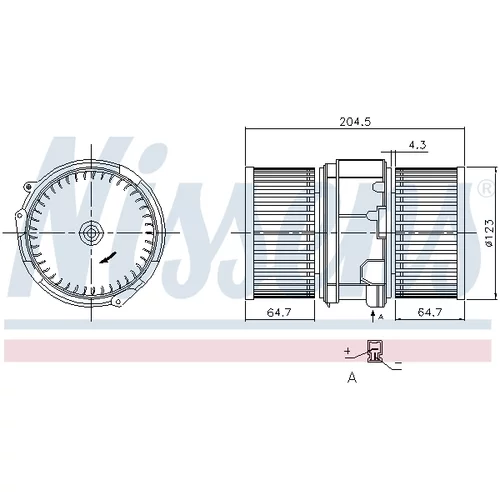 Vnútorný ventilátor 87357 /NISSENS/ - obr. 5