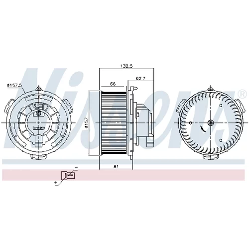 Vnútorný ventilátor 87650 /NISSENS/ - obr. 4