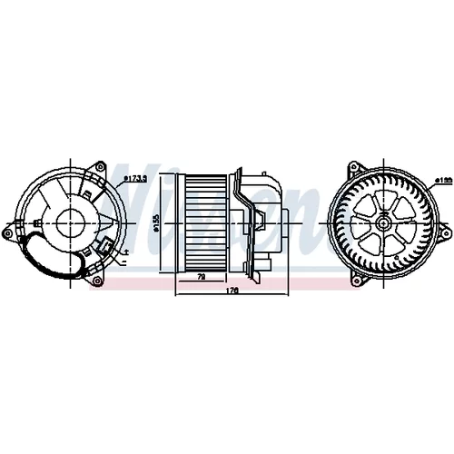 Vnútorný ventilátor 87784 /NISSENS/ - obr. 4