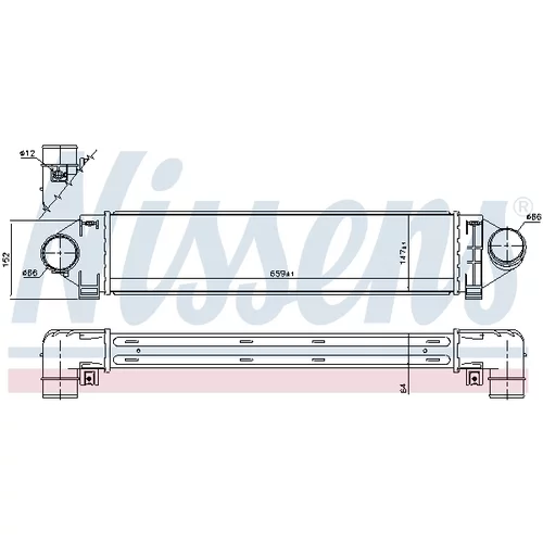 Chladič plniaceho vzduchu 96561 /NISSENS/ - obr. 5