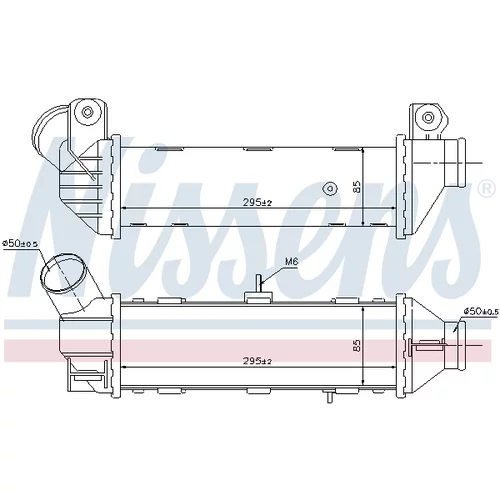 Chladič plniaceho vzduchu 96769 /NISSENS/ - obr. 5