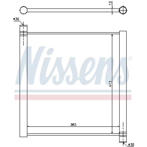 Chladič motora 68451 /NISSENS/ - obr. 4