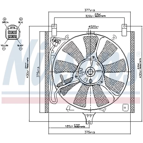 Ventilátor chladenia motora 85385 /NISSENS/ - obr. 5