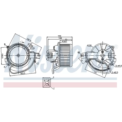 Vnútorný ventilátor 87136 /NISSENS/ - obr. 5