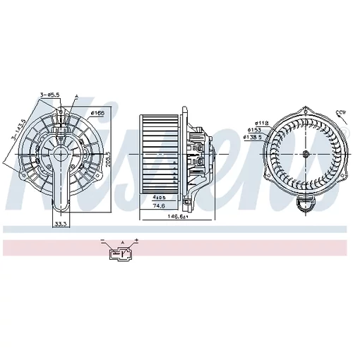Vnútorný ventilátor 87335 /NISSENS/ - obr. 5