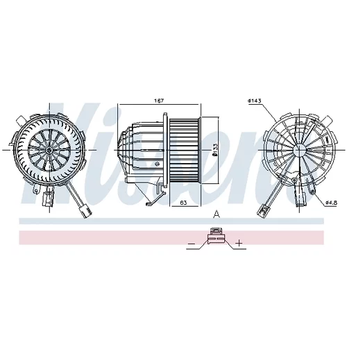 Vnútorný ventilátor 87597 /NISSENS/ - obr. 5