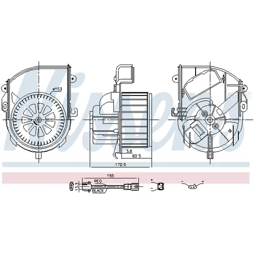 Vnútorný ventilátor 87651 /NISSENS/ - obr. 4